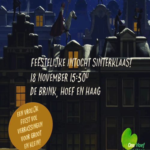 Intocht Hoef en Haag 2023 op zaterdag 18 november