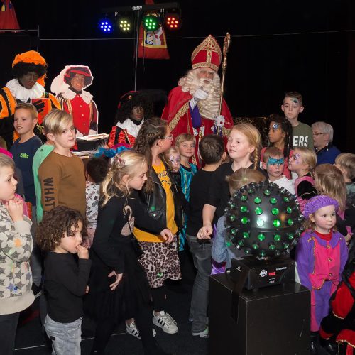 Op de foto met Sinterklaas
